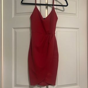 Lulu Red Mini Dress Size XS
